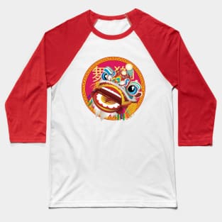 Chinese New Year 2022 Lion Dance Baseball T-Shirt